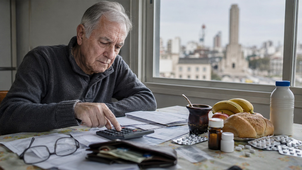 Un jubilado necesita más de un millón de pesos para vivir en Rosario y la mínima no cubre ni la mitad
